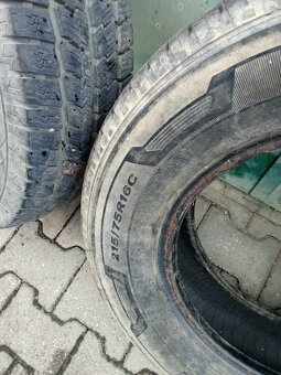 Sada letní pneu na dodávku 4x 215/75/R16C cena za sadu - 2