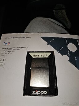 Nový nepoužitý Zippo benzíňák s pouzdrem - 2