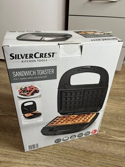 SILVERCREST Sendvičovač 3v1 750W - 2