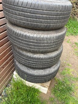 Alu disky 15"+ Pneu Bridgestone 195/65 91H - 2