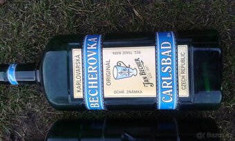 becherovka lahev velká lahev reklamní becherovka - 2