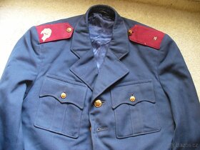 Sako modre-50.-70.-leta pro SNB,Cetnictvo,Policie. - 2