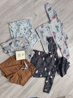 Mix oblečení vel. 62-68 HM, F&F, M&S, Looney Tunes - 2