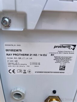 Elektrokotel RAY PROTHERM 21 KE/14 EU - 2