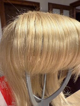 Paruka/příčesek – ofinka Sage – světlá blond - 2