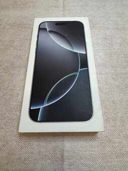 NOVÝ / nerozbalený apple iPhone 16 Pro Max 256GB ZÁRUKA - 2