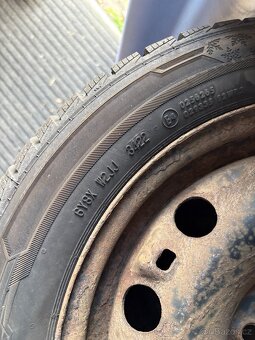 Zimní kola gumy disky Škoda 5x100 185/55 R15 - 2