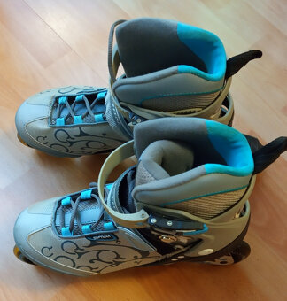 Kolečkové inline brusle vel. 40-41 - 2