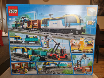 LEGO® City 60336 Nákladní vlak + dárek - 2