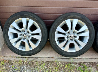 originál alu škoda origami 5x112 letní pneu - 2