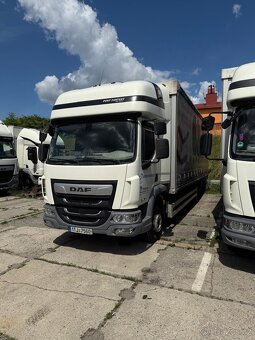 DAF LF 220 Valník Shrnovačka, Měchy, Čelo 12tun - 2