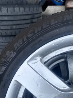 Zimní sada alu kol Audi A6 R17 - top pneu Michelin 225/55 - 2
