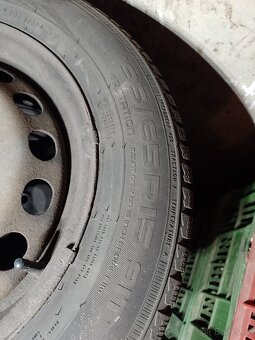 Zimní sada kol 5x112, plechová,195/65 R15 - 2