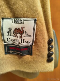 Nové pánské značkové sako z velbloudí vlny XXL - 2