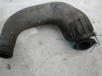 JAWA VILLIERS výfukové koleno chobot nálezový stav - 2