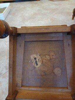 Starozitny Vídeňský nabytek, masiv - 2