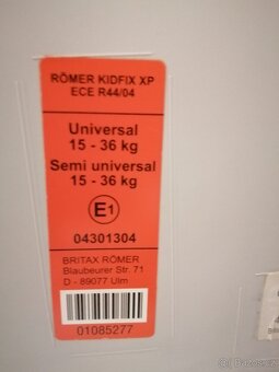 Autosedacka 15-36 - 2