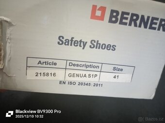 Pracovní boty Berner 41 - 2
