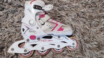 Kolečkové roztahovací brusle - 2