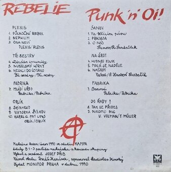 Rebelie - Punk 'n' Oi (LP) - 2