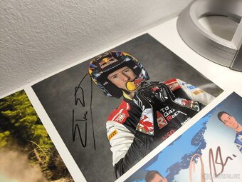 WRC rallye podpisy - 2