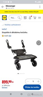 Stupátko ke kočárku - 2
