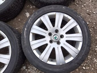 6x17 e45 5x112 ALU originál Škoda - 2