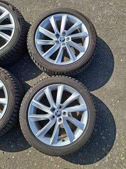 Zimní alu disky Kamiq Scala 205/50/17 5x100 ET40 - 2