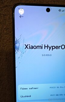 Poco X6 pro 8/256gb - funkční s vadou - 2