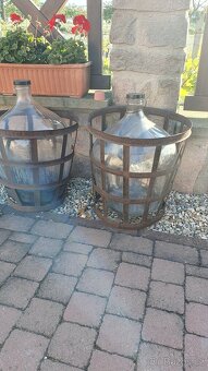 Skleněný demižon 50l - 2