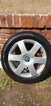 Alu kola 16”, 5x112 + letní pneu - 2