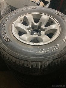 Alu kola Nissan Patrol Y61 R16 6x139,7 + 235/85r16 - 2