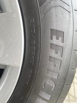 Alu kola Originál Škoda Kodiaq 5x112 Pneu 215/65 R17 - 2