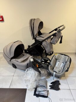 Kočárek Noordi Luno + autosedačka Cybex Aton - 2