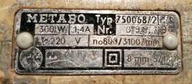 METABO Elektrická příklepová vrtačka. - 2