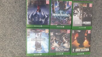 Xbox one S + 6 her + televize Komplet 4500Kč - 2