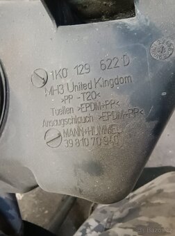 Škoda Octavia II hrdlo nadávání vzduchu - 2