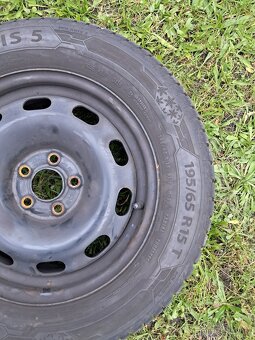 15" Plechove disky 5x100 - 2