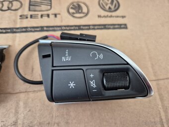 TLACIDLA NA MULTIFUNKCNY VOLANT AUDI A6 A7 C7 A8 D4 - 2