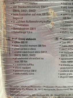 RÁZOVÝ UTAHOVÁK 900 W 1/2“ - 2