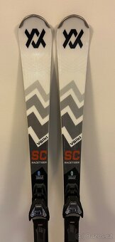 Prodám sjezdové lyže Völkl Racetiger SC 158,s vázáním Marker - 2