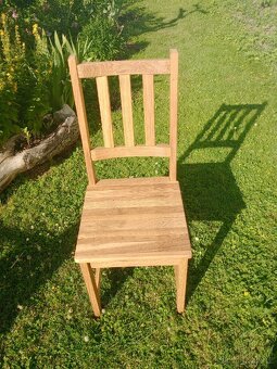 Jídelní židle dub masiv zátěžová - 2