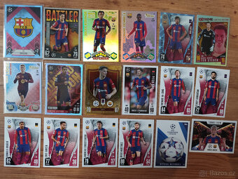 Fotbalové kartičky - Barcelona, Real, Arsenal - 2