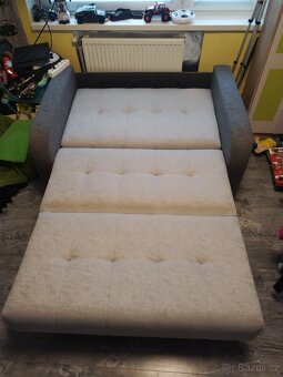 Mini gauč rozkládací a úložný - 2