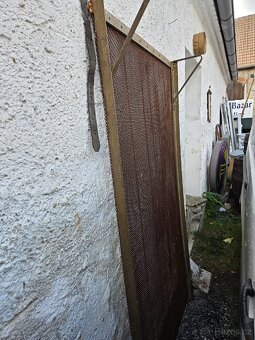 Mosazná dvojpostel 1 republika Art deco - 2