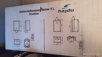 Elektrický ohřívač vody Hajdu AF-U-5 - 2