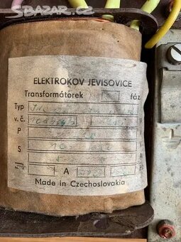 Transformátor 230V/24V 8A , 10V 5A - 2