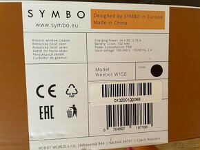 robotický čistič oken Symbo - 2