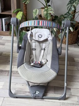 Lionelo Otto šedá houpačka - 2