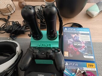PS4 PRO 1TB + PSVR + 2x MOVE - 2